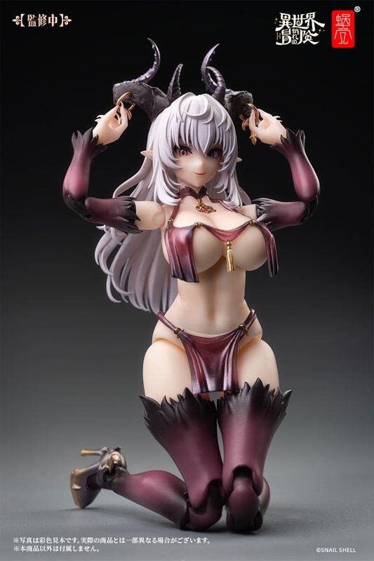 [BUNDLE] Snail Shell RPG-01 Succubus Lustia 1/12 Action Figure + FEET Parts Kit