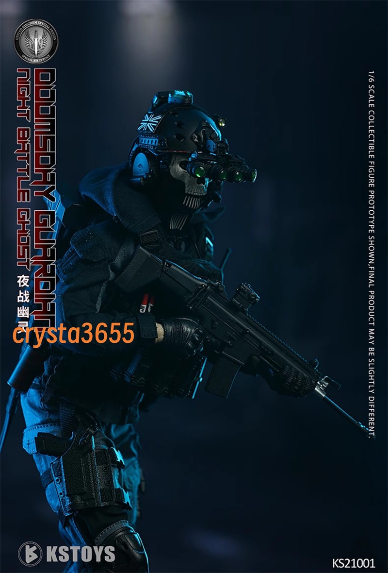 FLAGSET KS21001 Night War Ghost Simon Riley 1/6 Action Figure In Stock