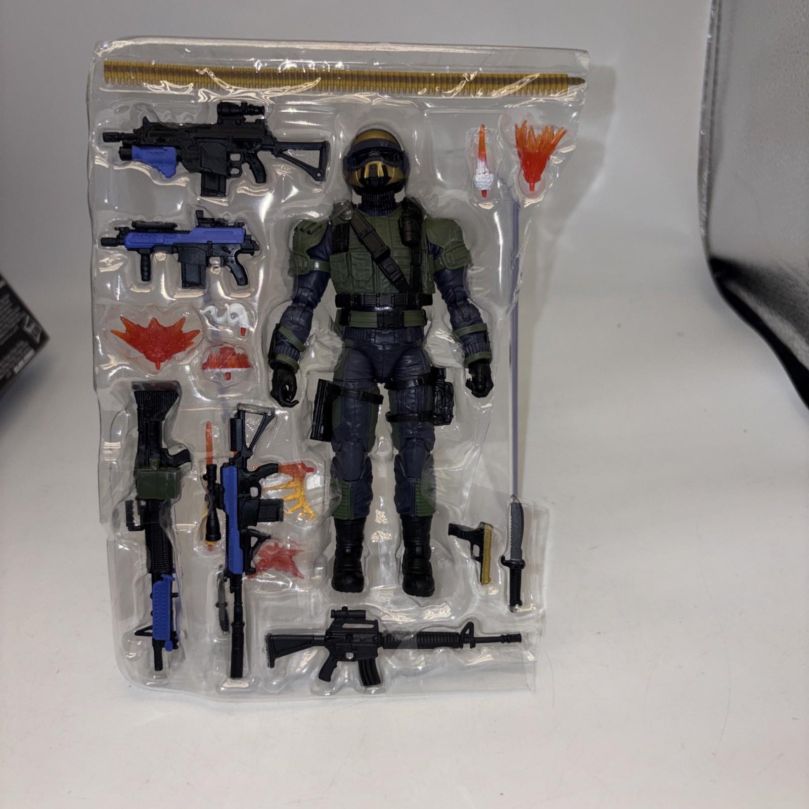 MINTY G.I Joe Classified Series Steel Corps Commander 6&Prime; Figure New Complete