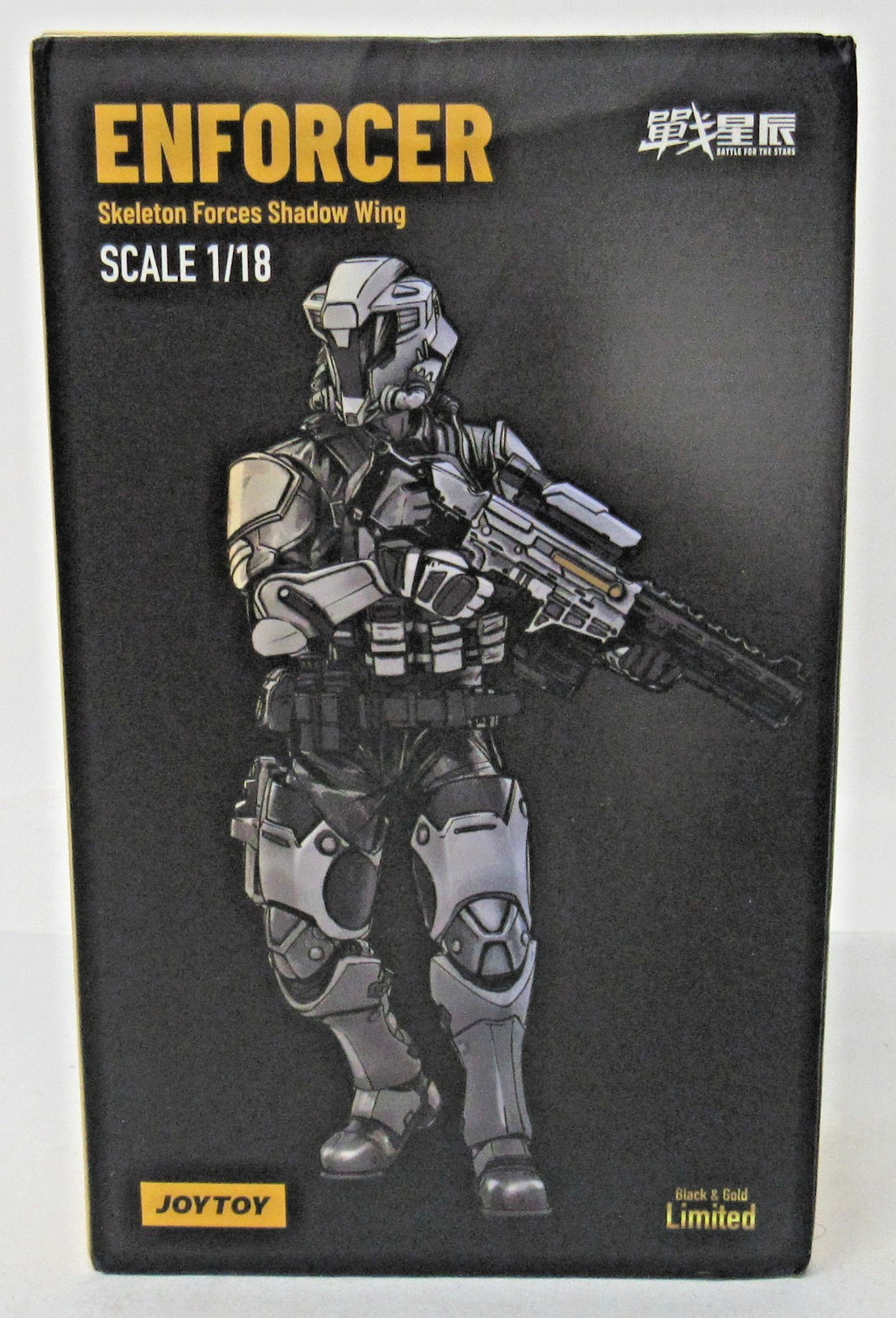 JoyToy Enforcer Skeleton Forces Shadow Wing Black & Gold Limited JT2276