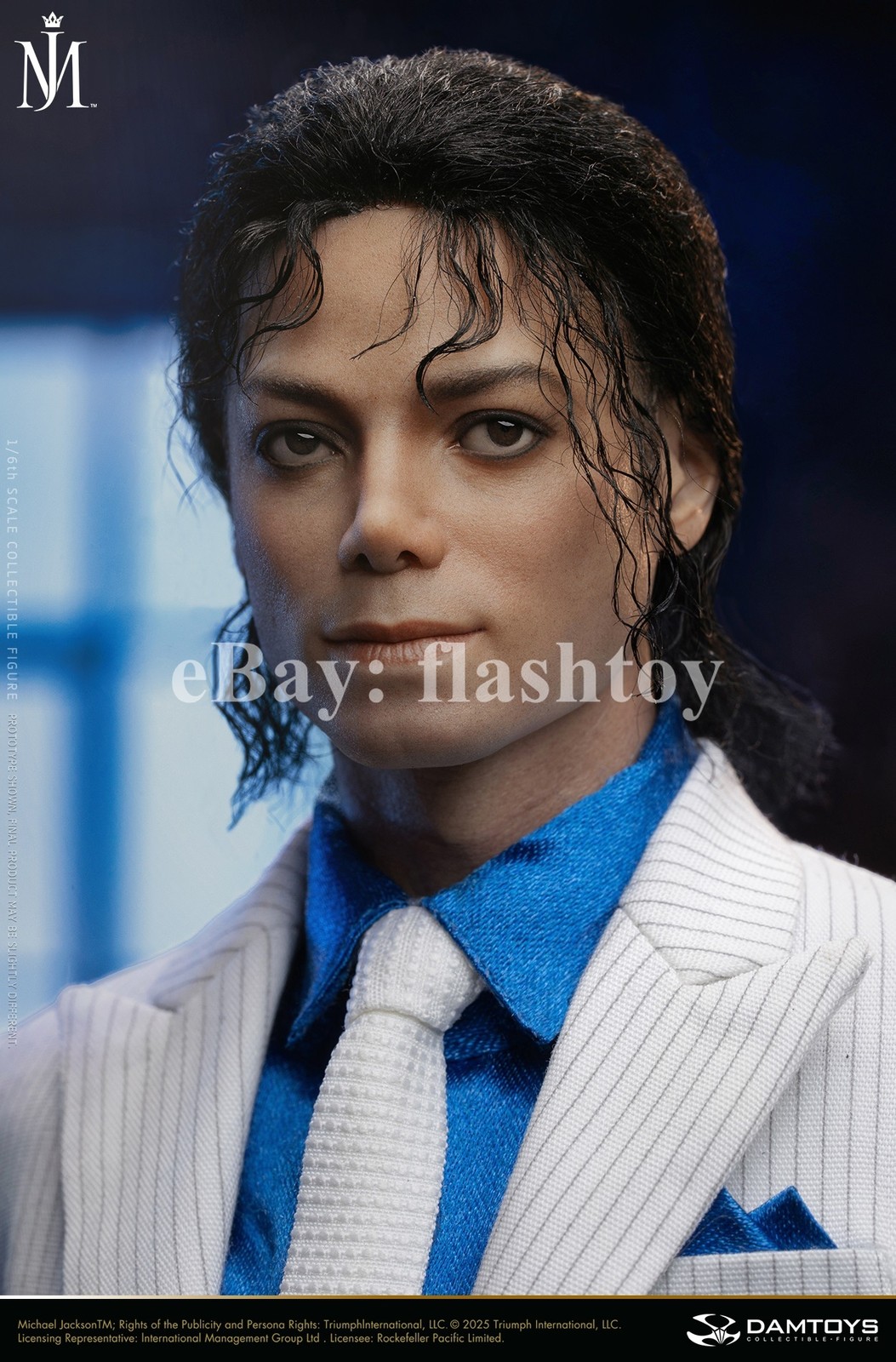Presale DAMTOYS DMS048 1/6 Smooth Criminal Jackson Action Figure Standard Ver.