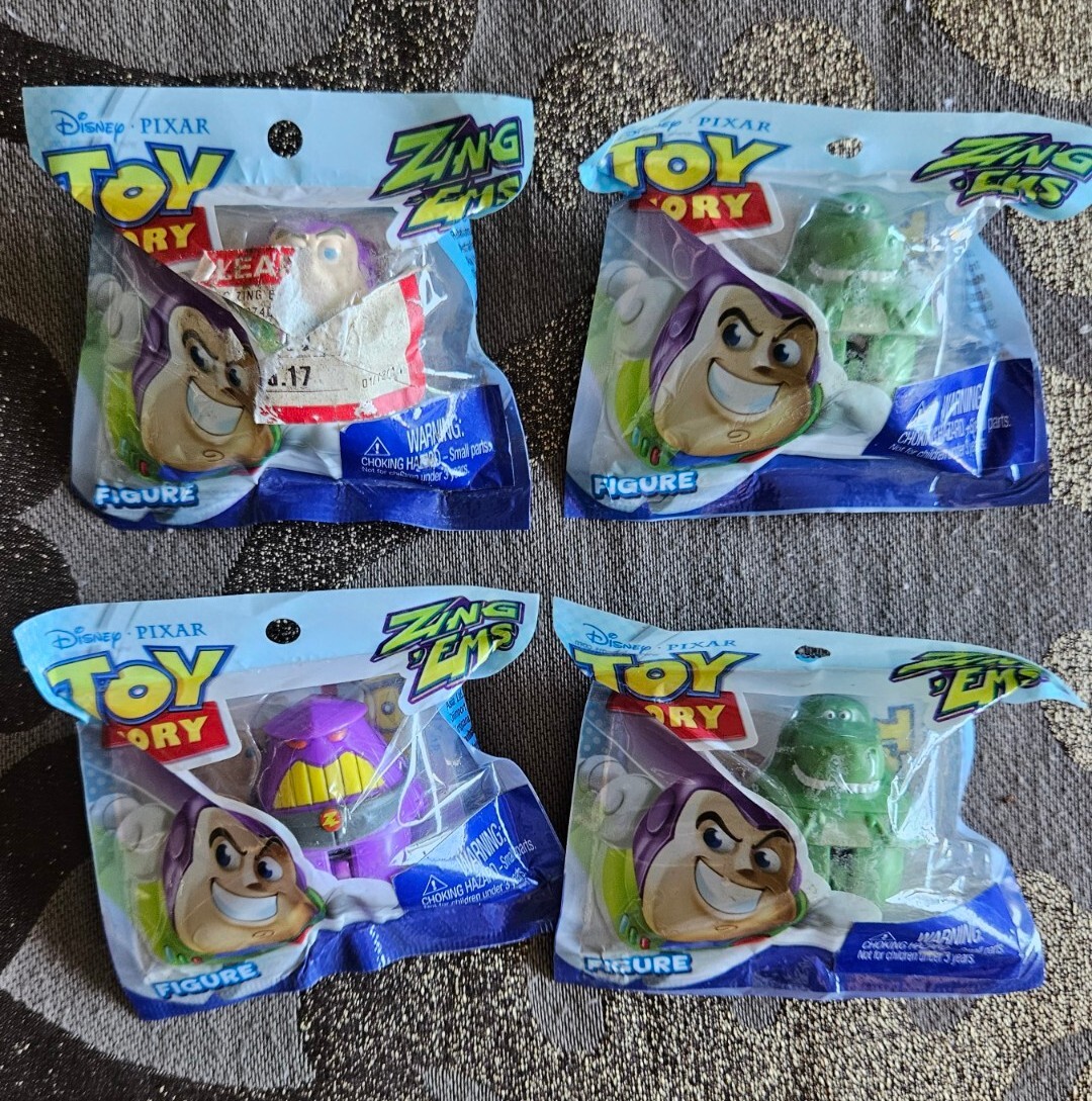 Toy Story Zing Ems To Lot Of 4 . NIP