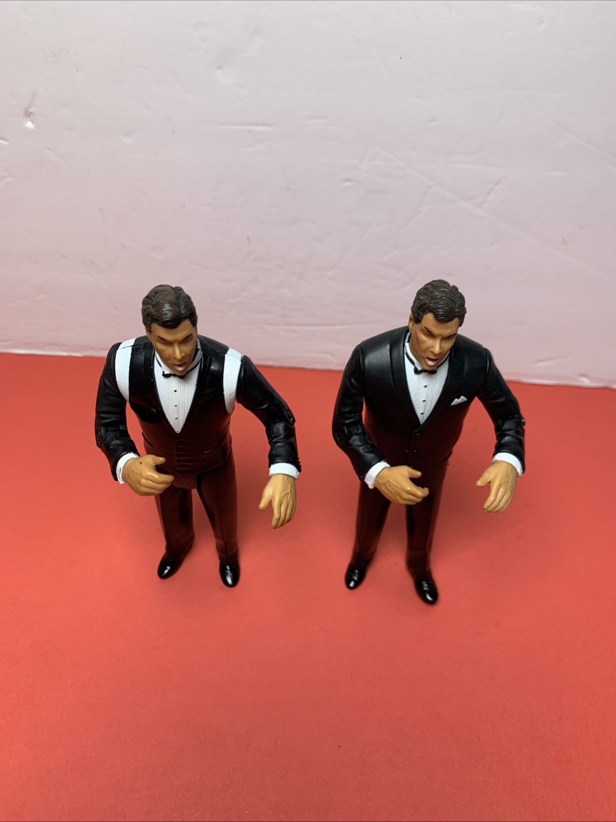 2 1999 Marvel Entertainment Michael Buffer Boxing WWF WWE UFC Announcer Figures