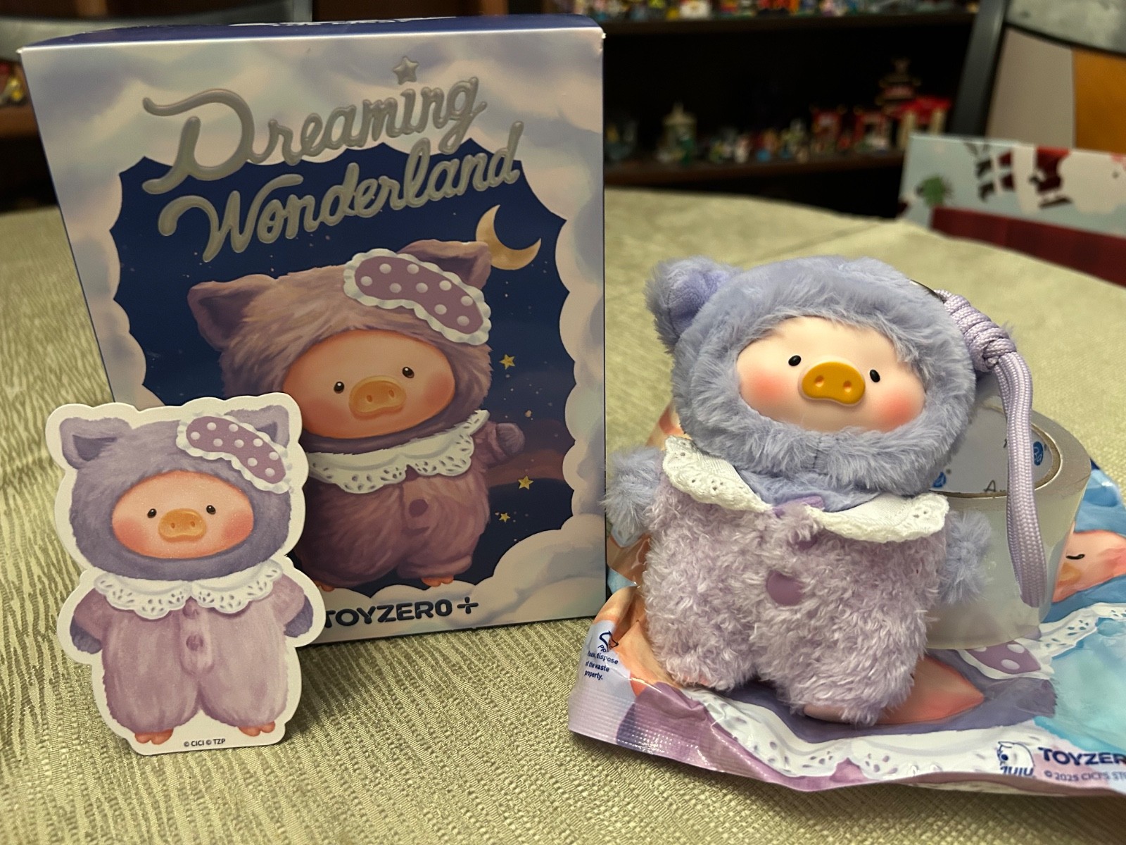 New Toyzero Lulu The Piggy Dreaming Wonderland Plush – Calm