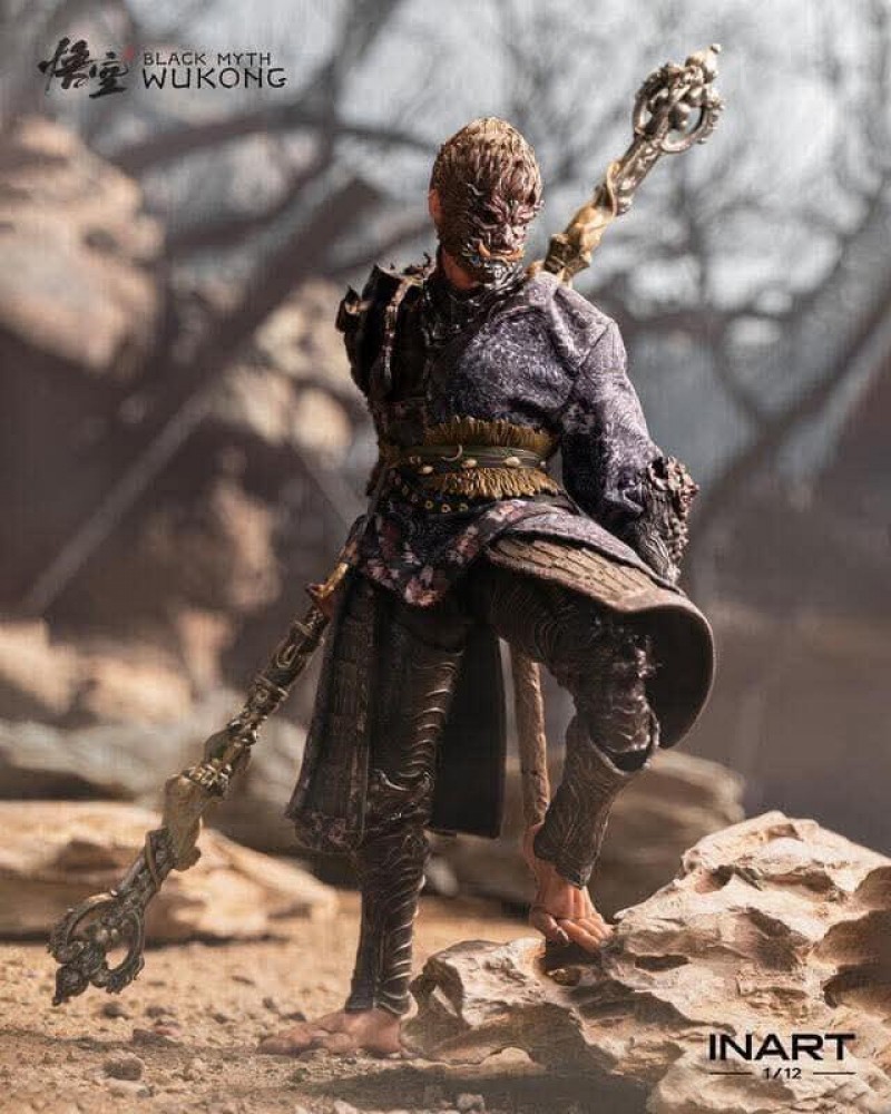 US Inart 1/12 SCALE Black Myth: Wukong The Destined One Bronze Set Premium Ver.
