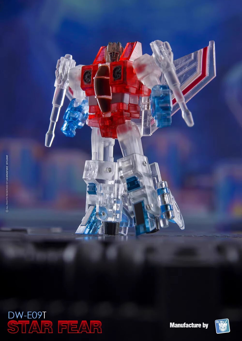 Dr Wu DW-E09 DW-E12 DW-E15 DW-E09G E09T E09D Starscream Action Figure in stock