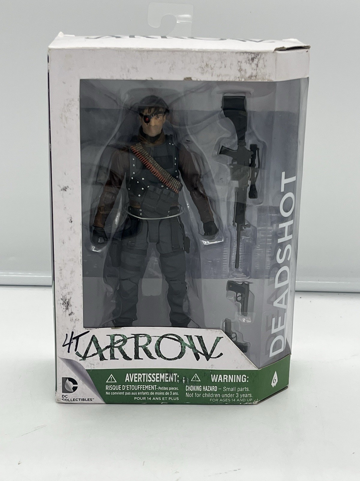 NEW DC Comics Direct Collectibles Deadshot 7&Prime; Action Figure CW Arrow TV Show