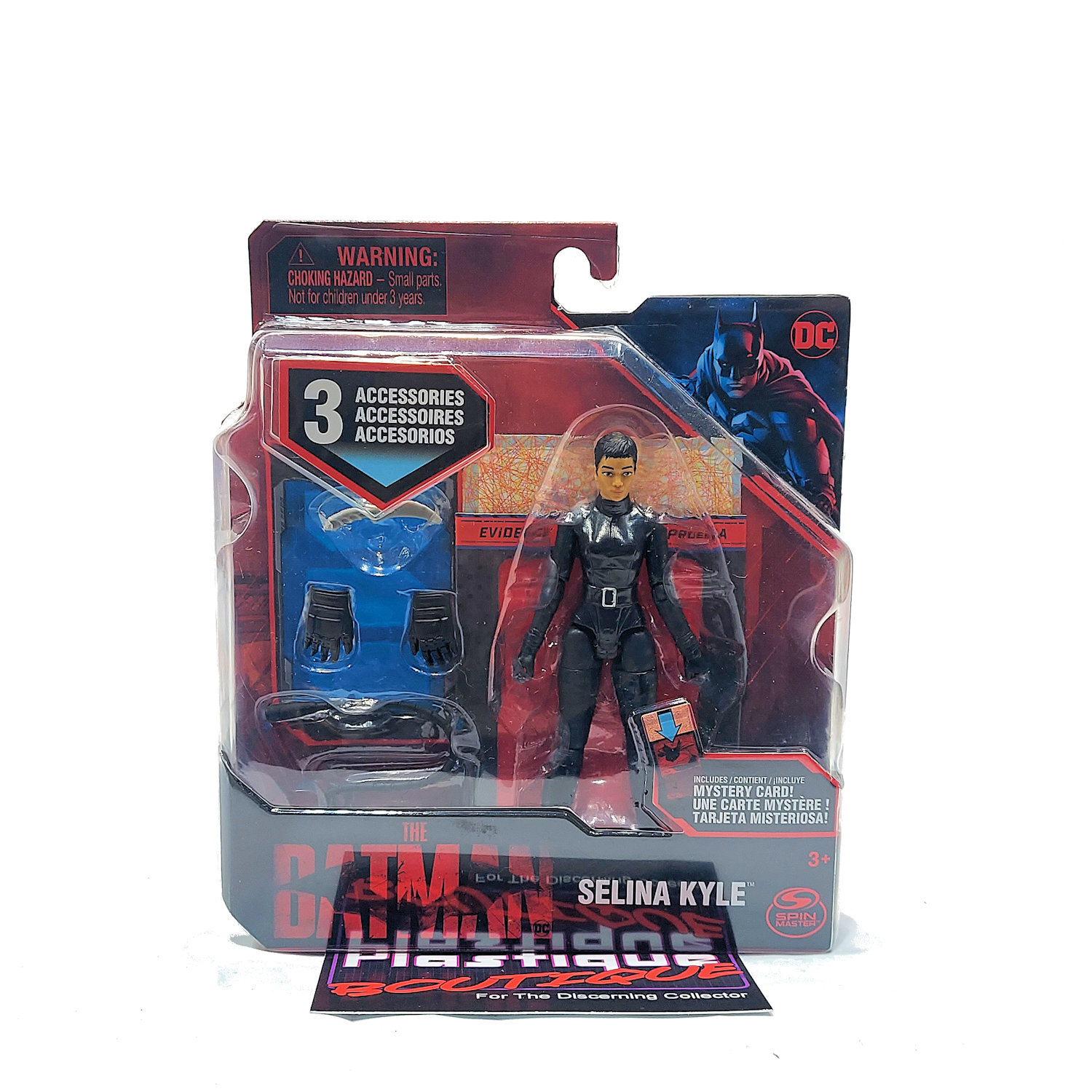 The Batman Selina Kyle CATWOMAN SEALED COMPLETE 3.75 3 3/4 IN SPIN MASTER 4 DC