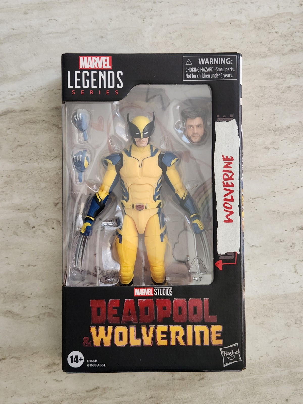 HASBRO MARVEL LEGENDS DEADPOOL & WOLVERINE – WOLVERINE 6&Prime; ACTION FIGURE NE