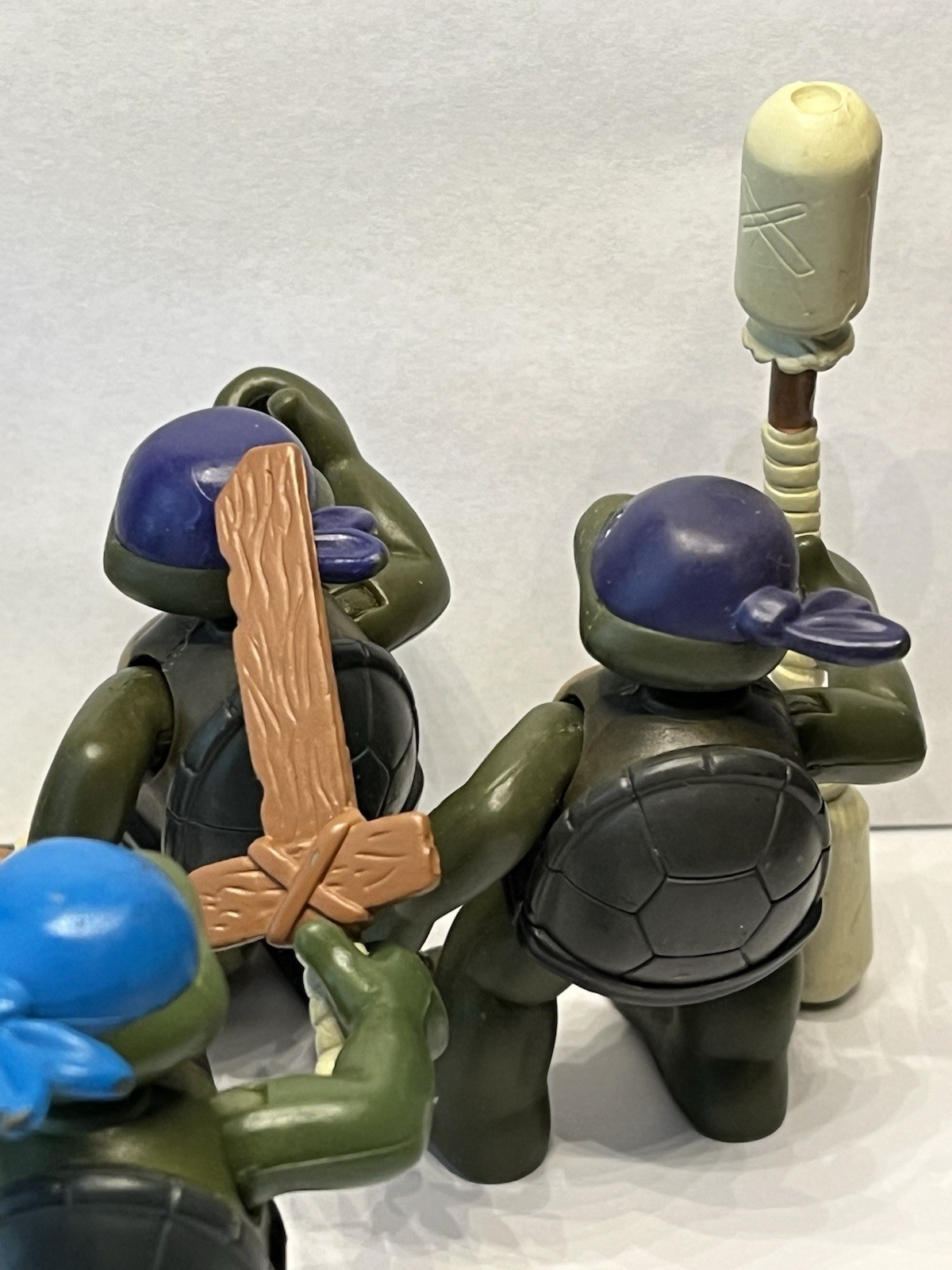TMNT Toddler Turtle 3inch Action Figure Lot Of 6 Ninja Turtles