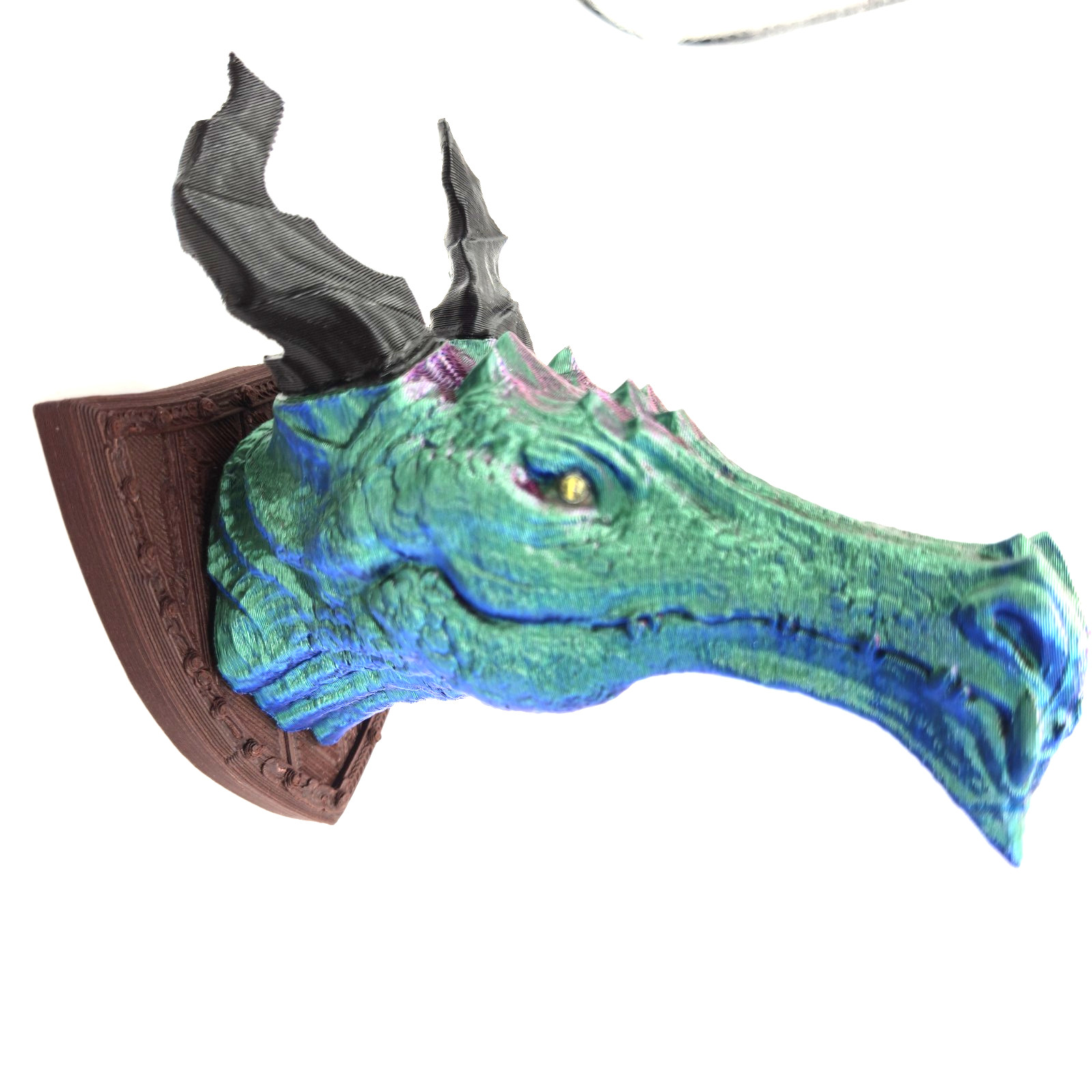 False Dragon Head Fantasy Trophy Collector Figure 3D Printed Handmade toy Gift