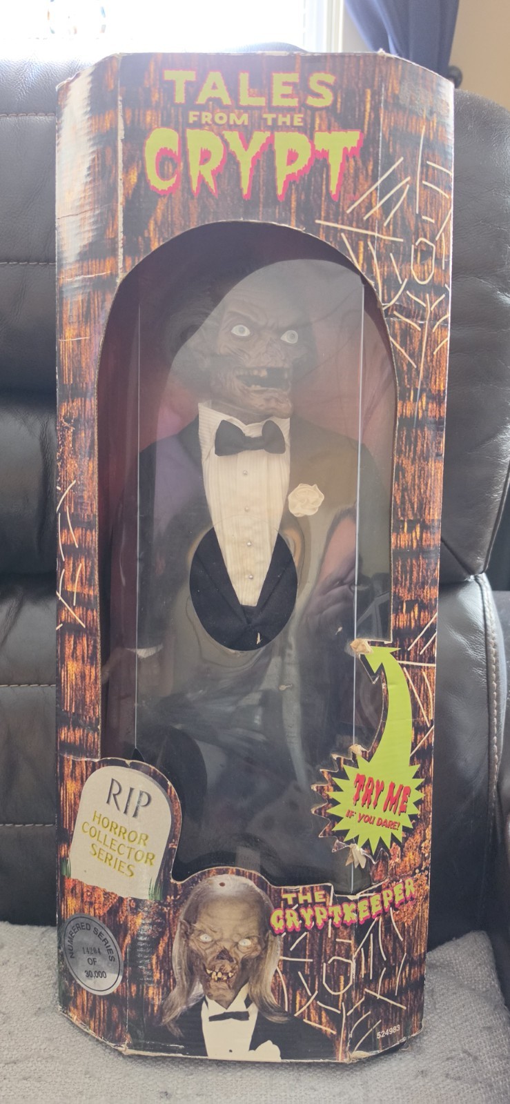 Tales From The Crypt 18&Prime; Talking Doll Spencers 1998 Vintage w/ Box