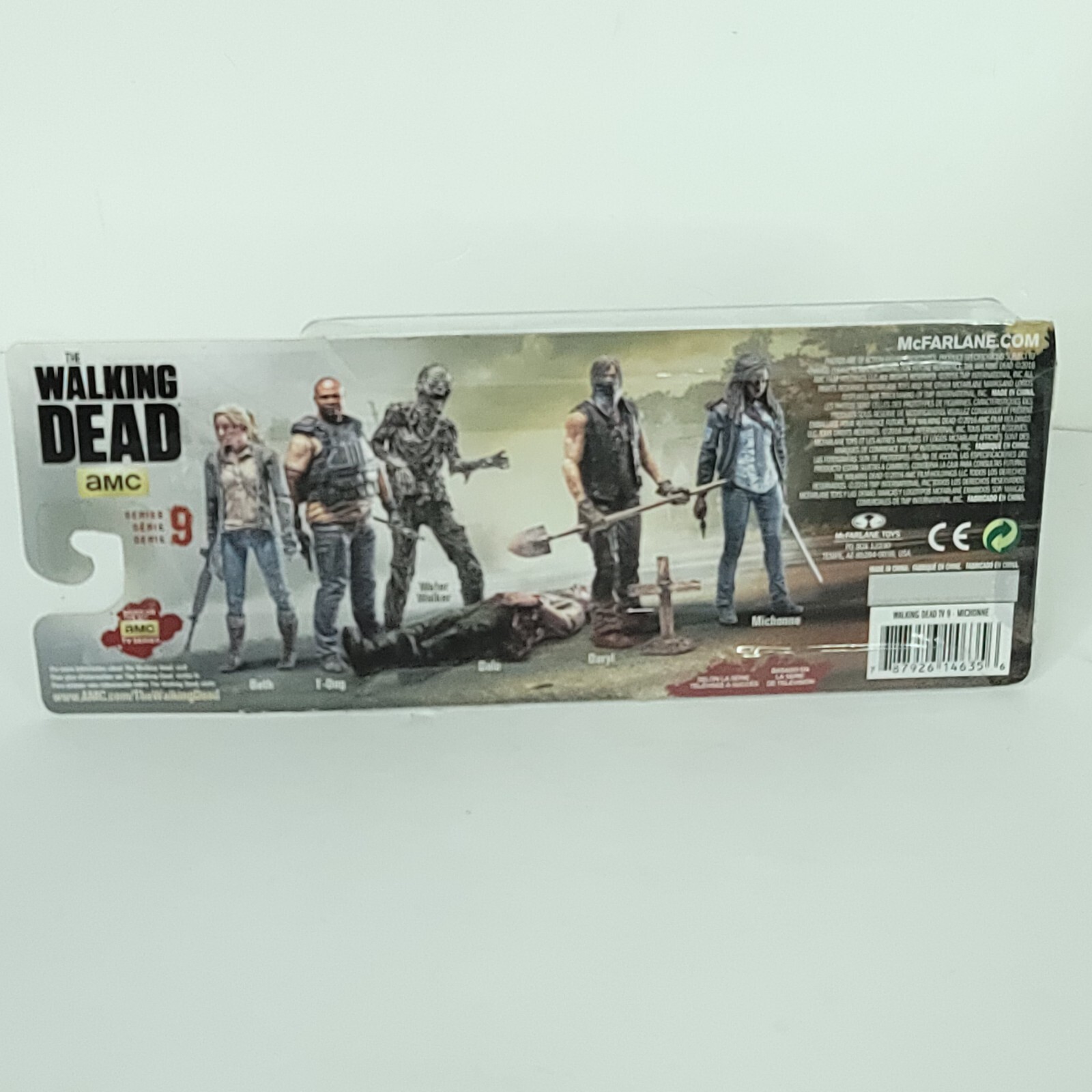 McFarlane Walking Dead Series 9 Michonne Action Figure NEW Sealed 4.75in