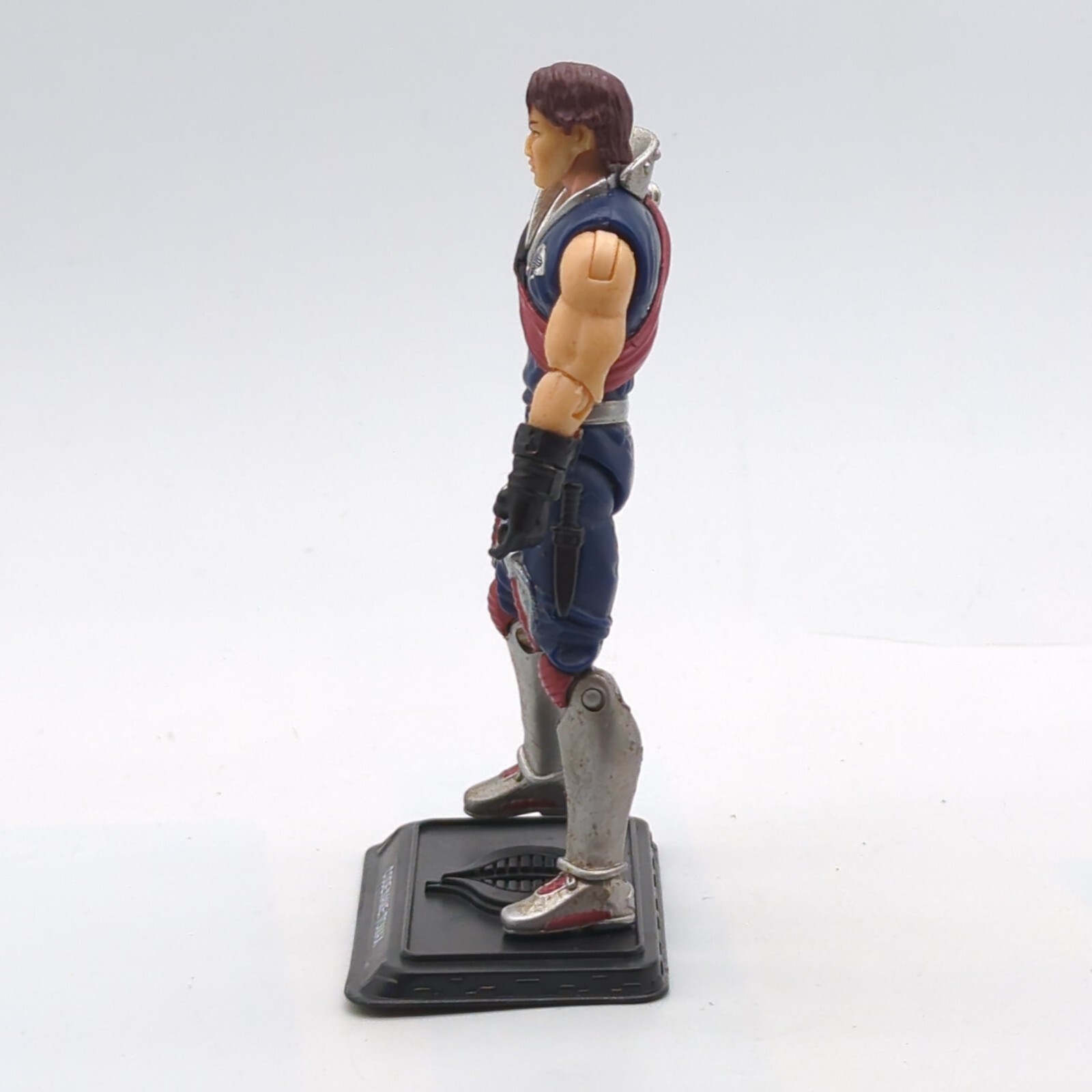 Tomax V6 Action Figure 25th Anniversary Crimson Twin G.I. Joe Complete Used