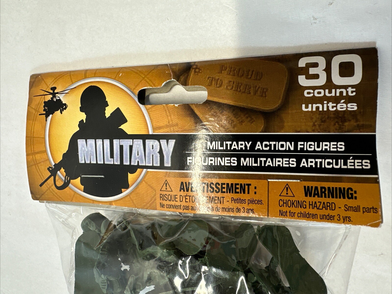 30 Military Action figures 2&Prime; Tall plastic soldiers in different poses