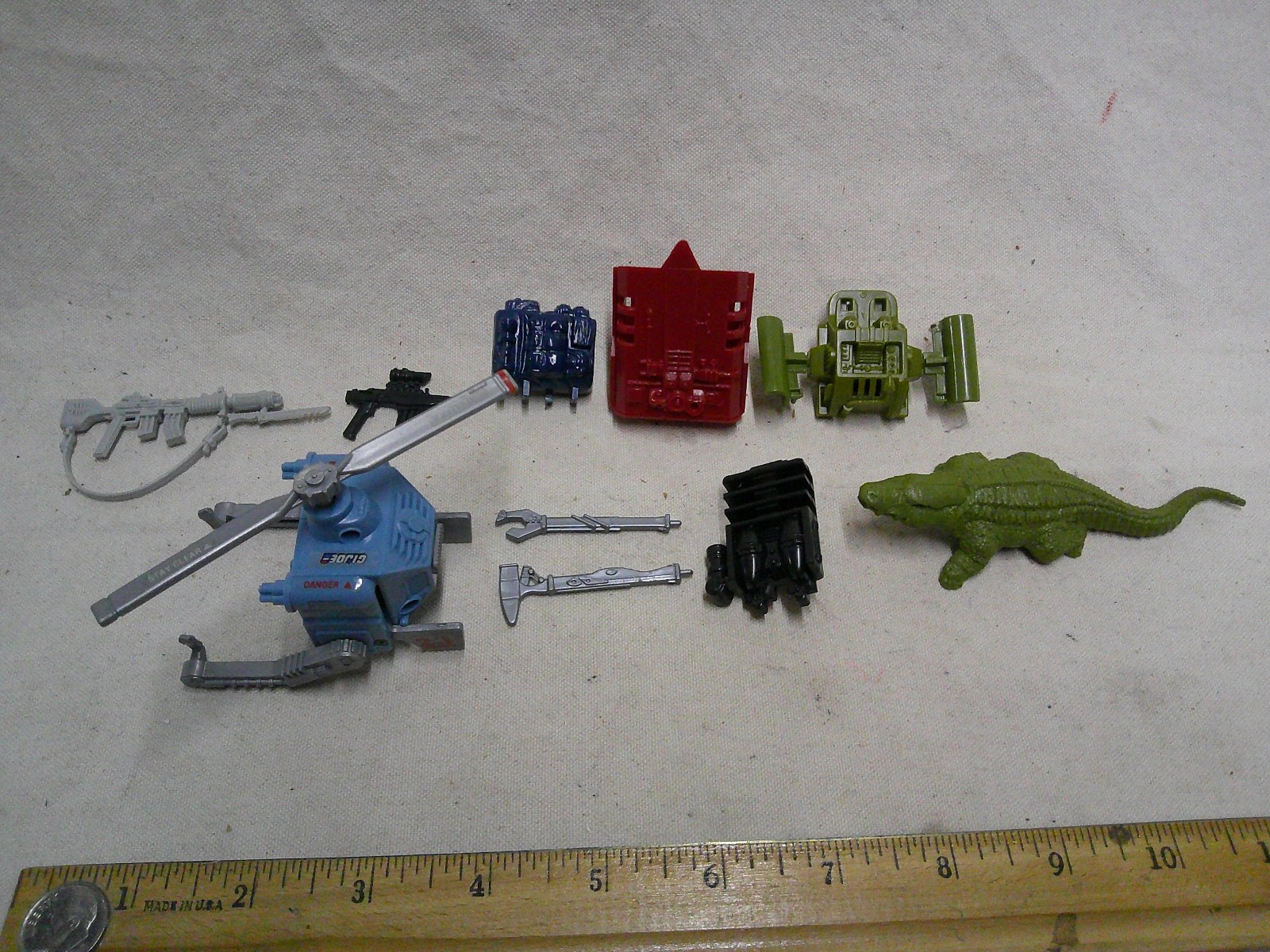 Hasbro G.I. Joe Spare Parts loose equiptment 1985 1988 era Mix Lot