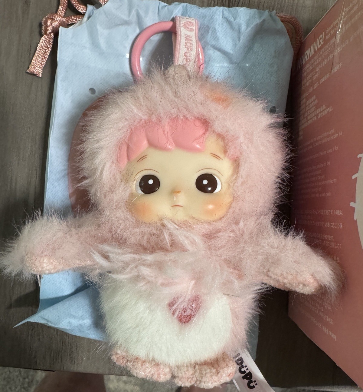 Pop-mart Dear Birds Series Hacipupu « Make Me Blush » Plush Pendant Confirmed