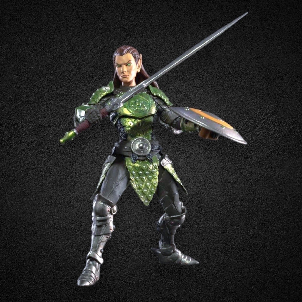 Mythic Legions Tactics War Aetherblade Male Elf Deluxe Legion Builder Bonus Head