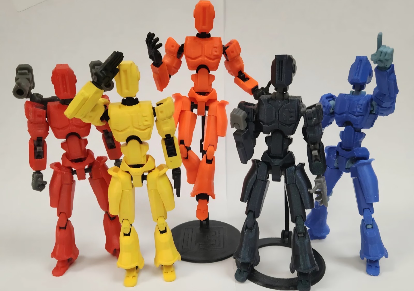 Vanguard 13 | Special Edition Dummy 13 Action Figure | 3D Printed Articulate Toy