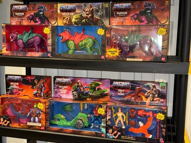MOTU Masters of the Universe Origins Lot of 6: Mixed Items: Brand New!!!