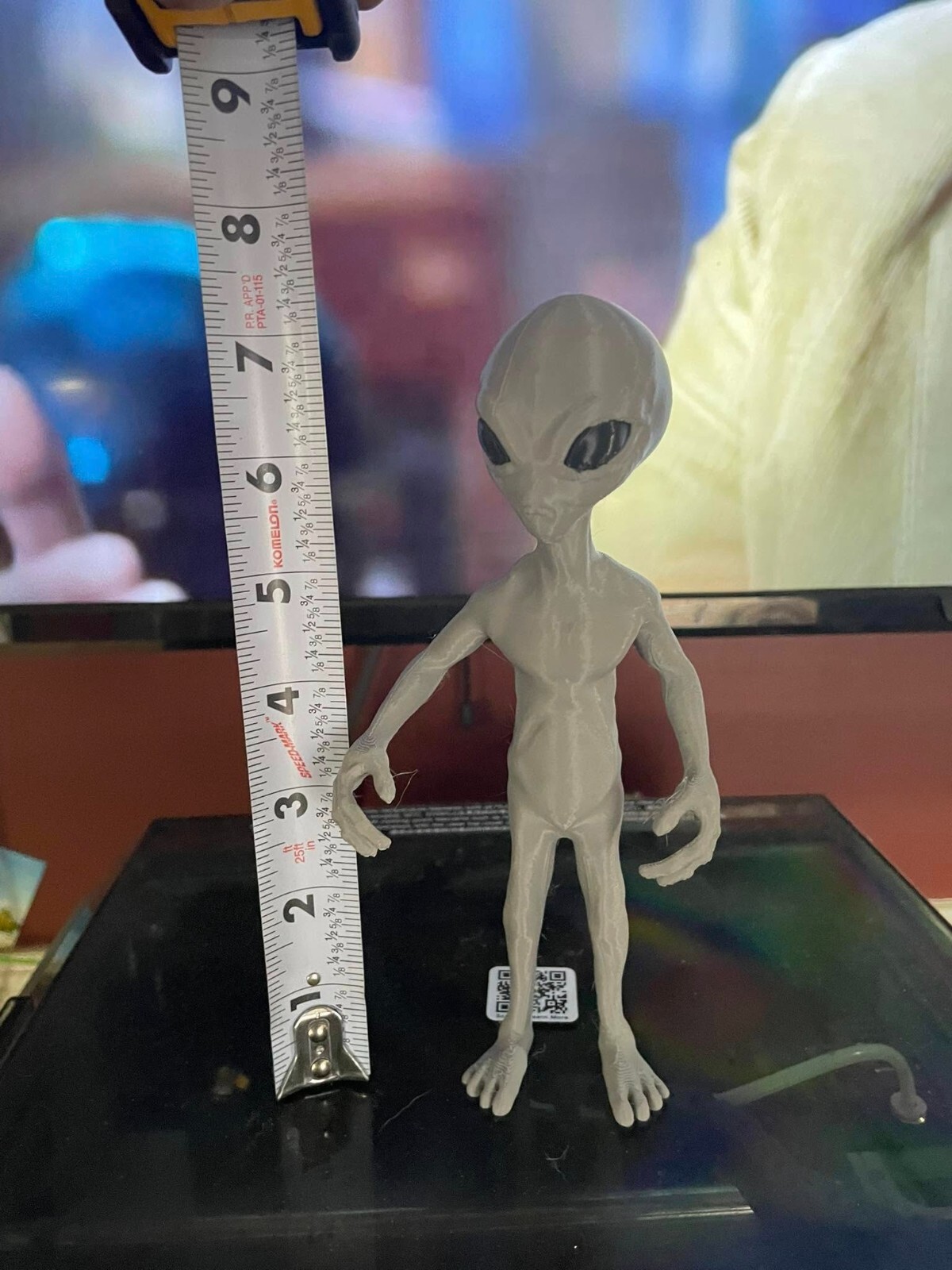 Gray Alien Action Figure 7&Prime; Tall
