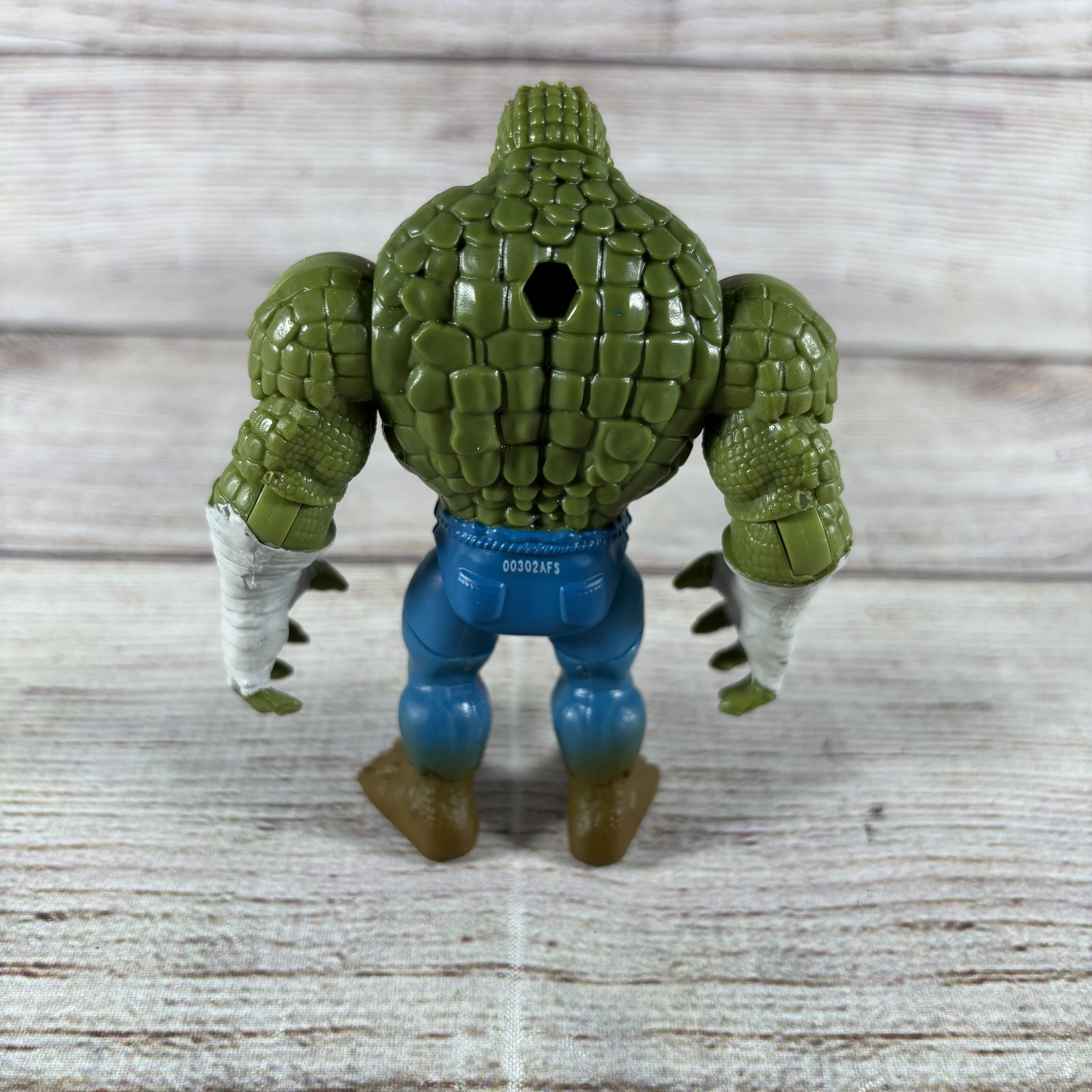 Killer Croc DC Comics Action Figure Green Blue Brown White Bandages Villain