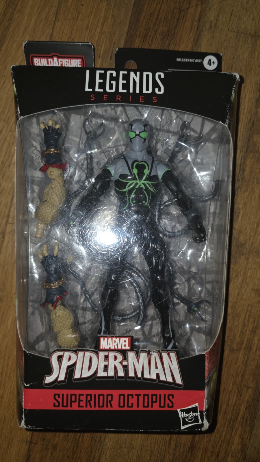 NIP Marvel Legends Spider-Man Series 6&Prime; Superior Octopus with Demogoblin BAF Pcs