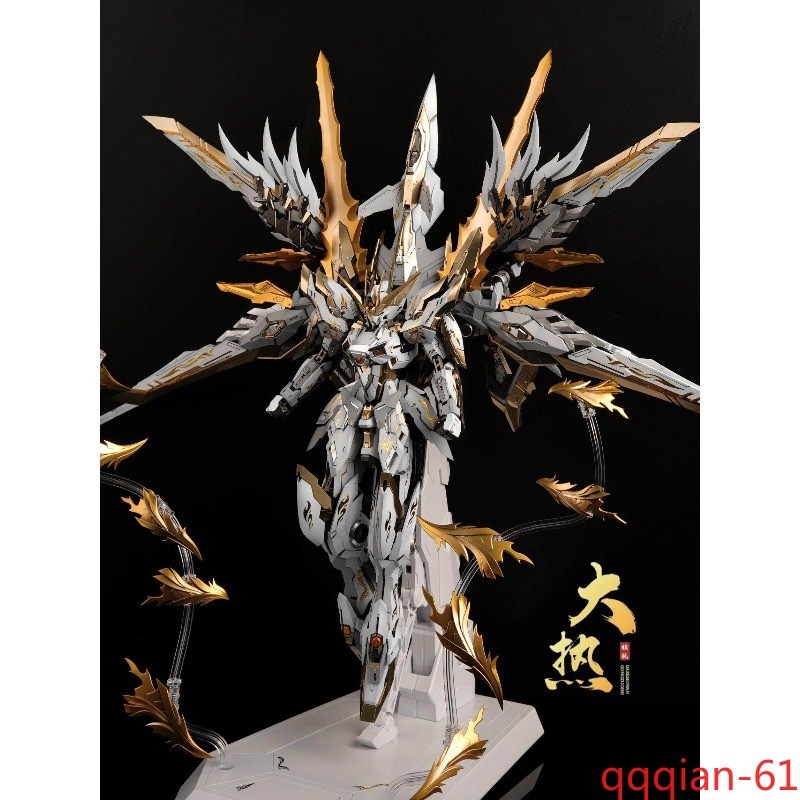 ZZA 1/100 Blue Flame Snow White Model Kit – Custom Color with Alloy Frame Gift