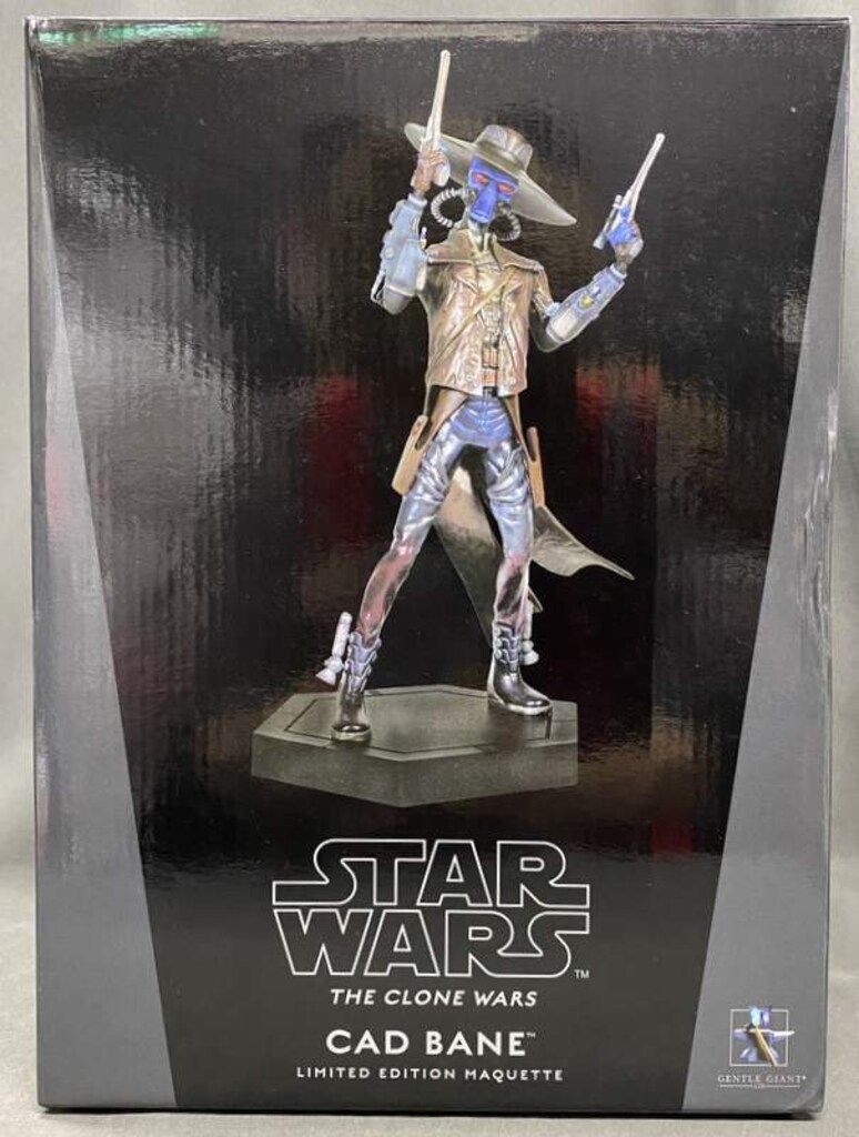 GENTLE GIANT STAR WARS THE CLONE WARS CAD BANE MAQUETTE STATUE NEW 2011 *US*