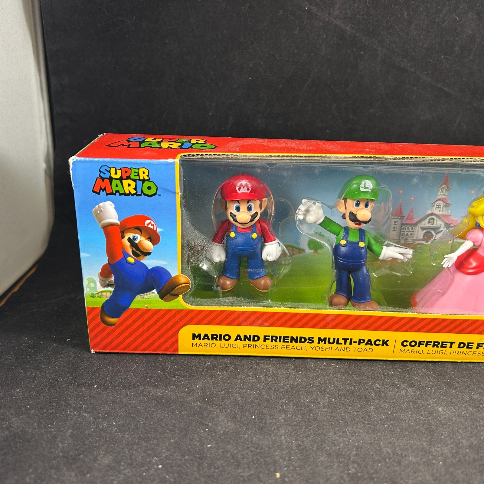 2019 SUPER MARIO AND FRIENDS MULTI-PACK FIGURES JAKKS PACIFIC – LUIGI TOAD YOSHI