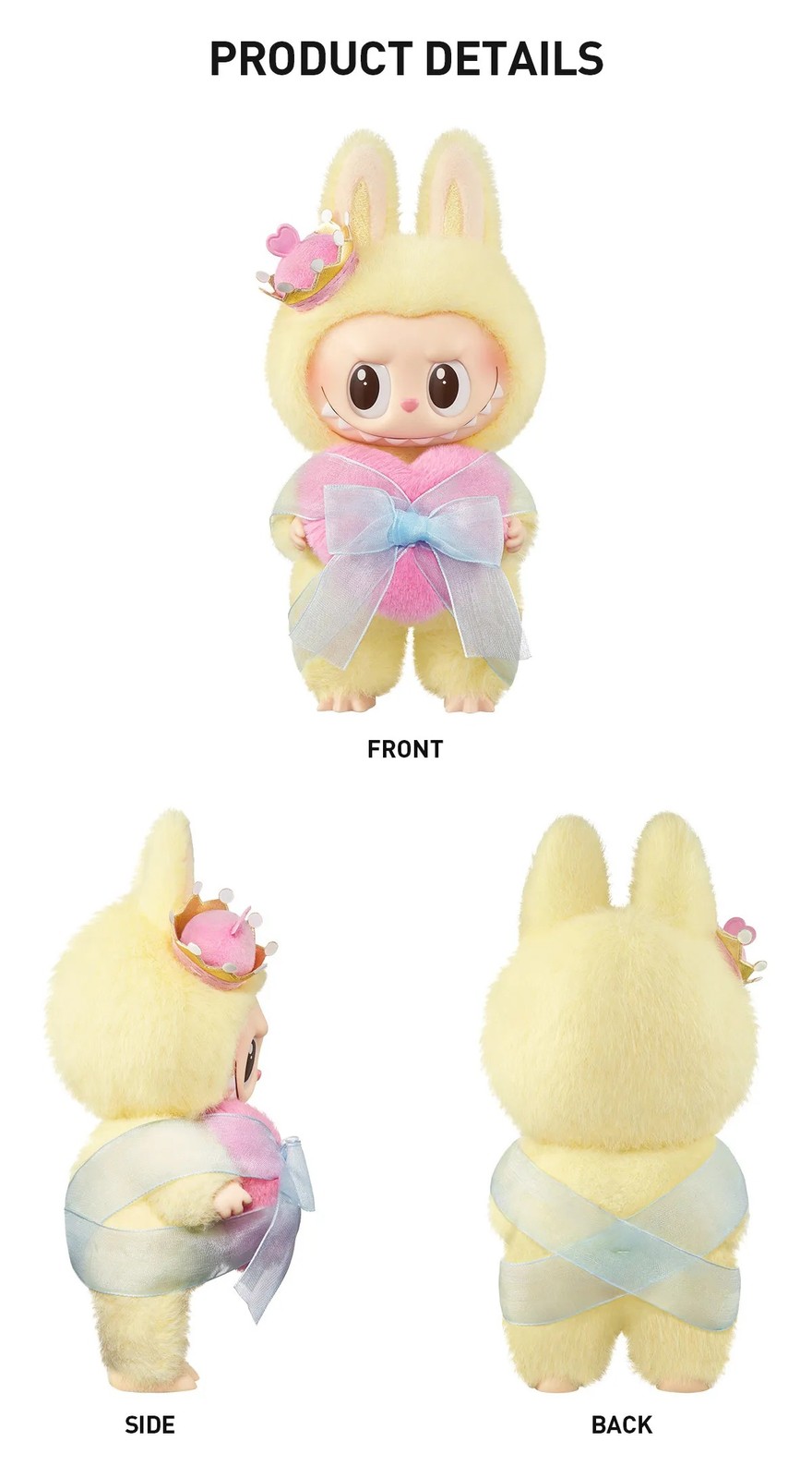 OFFICIAL AUTHENTIC POPMART LABUBU THE MONSTERS Let&rsquo;s Checkmate Vinyl Plush