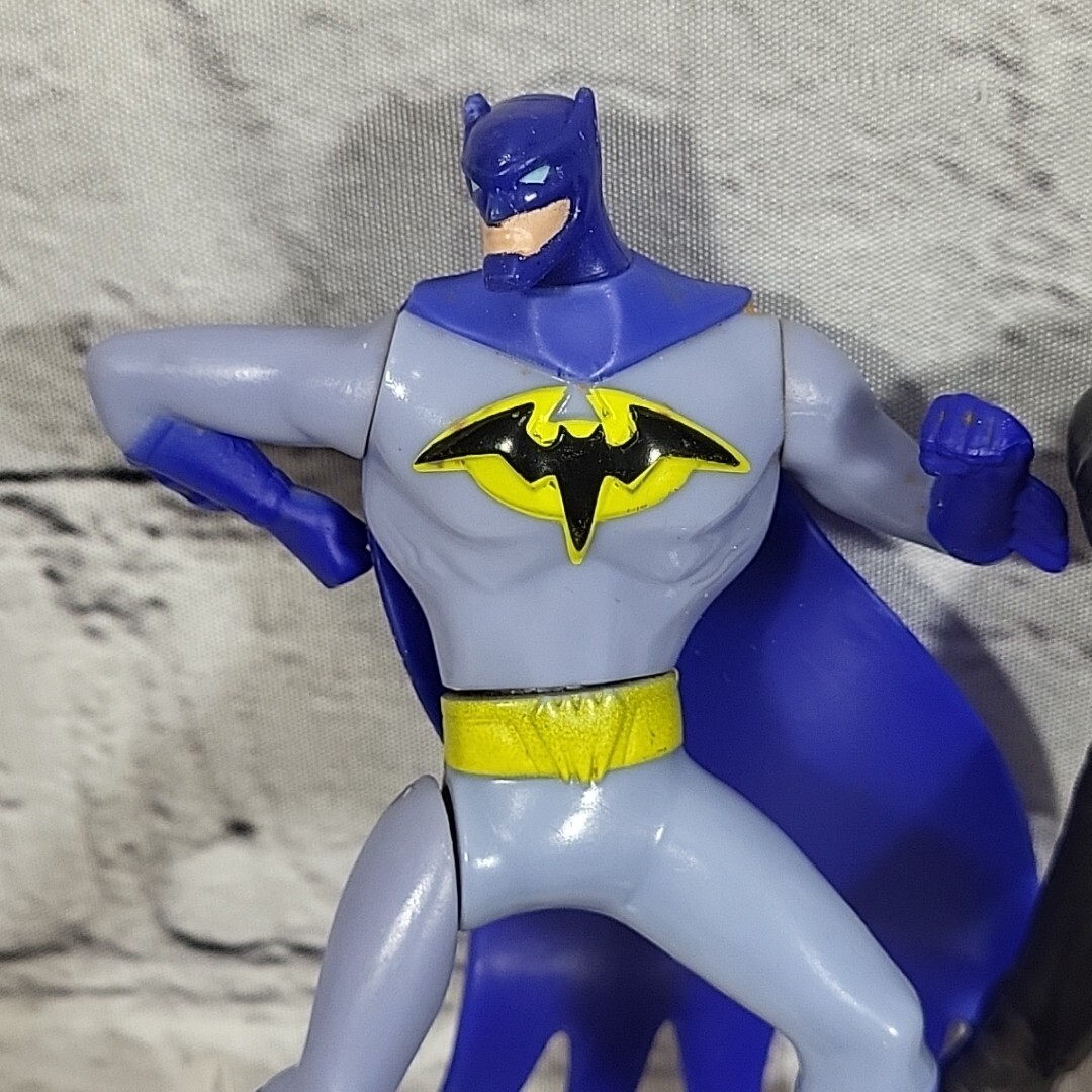 Superman Batman Action Figure Lot Comic Book Heroes McDonald&rsquo;s Toys