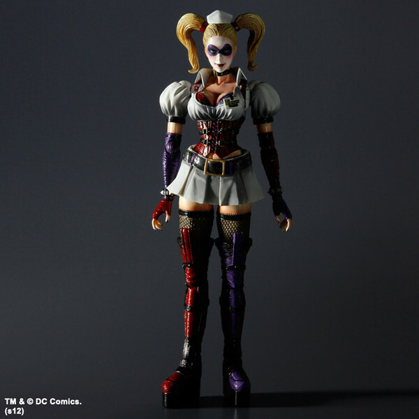 Harley Quinn Arkham Asylum Square Enix Play Arts Kai Action Figure No. 4 SEALED