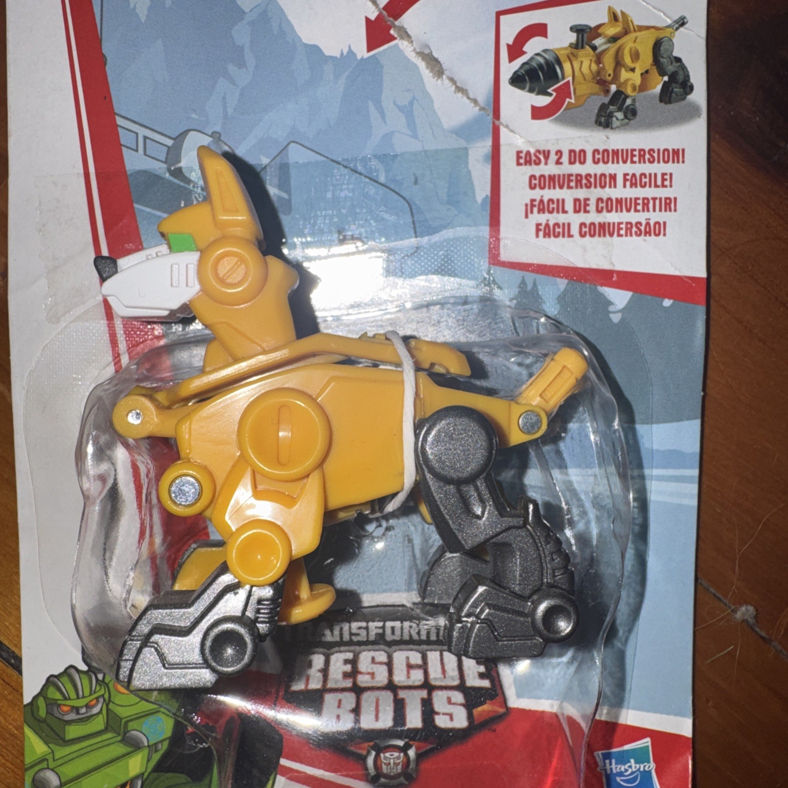 Transformers Playskool Heroes Rescue Bots Servo 2.5&Prime; Action Figure Never Used