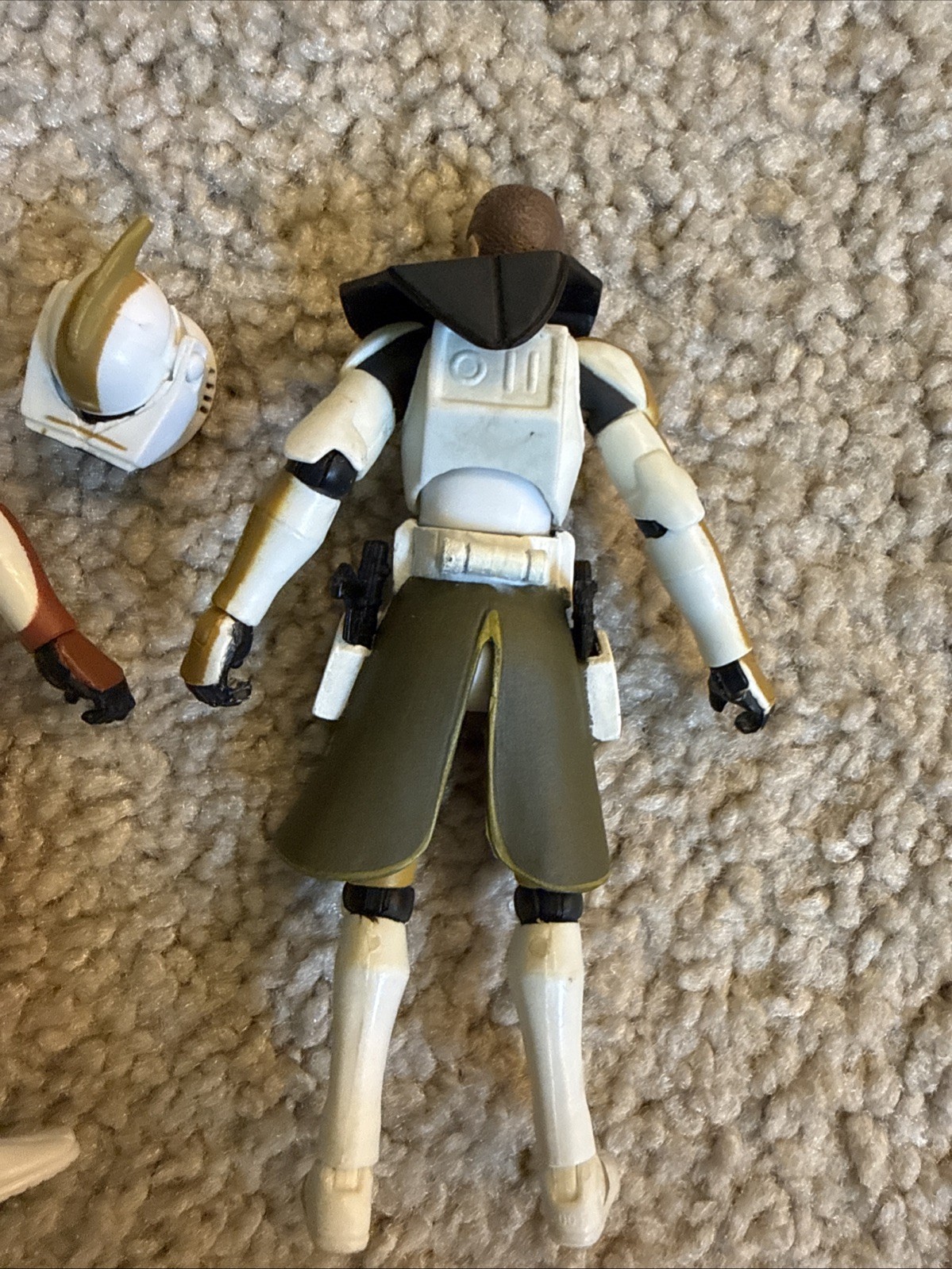 The Clone Wars: Hasbro Star Wars Clone Commander Bly + Ponds CW39 3.75&Prime; Lot Of2