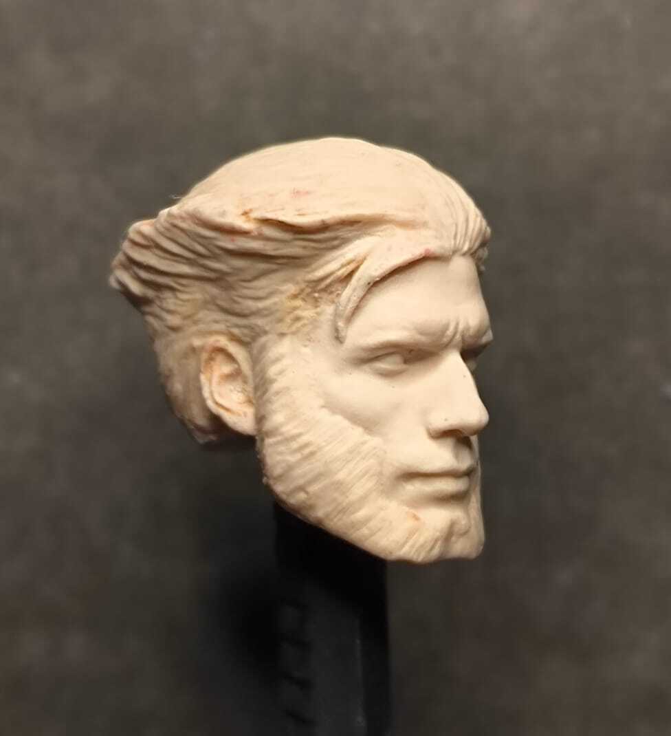 500 henry Cavill Wolverine Cameo – Custom resin head sculpt headcast mini diy