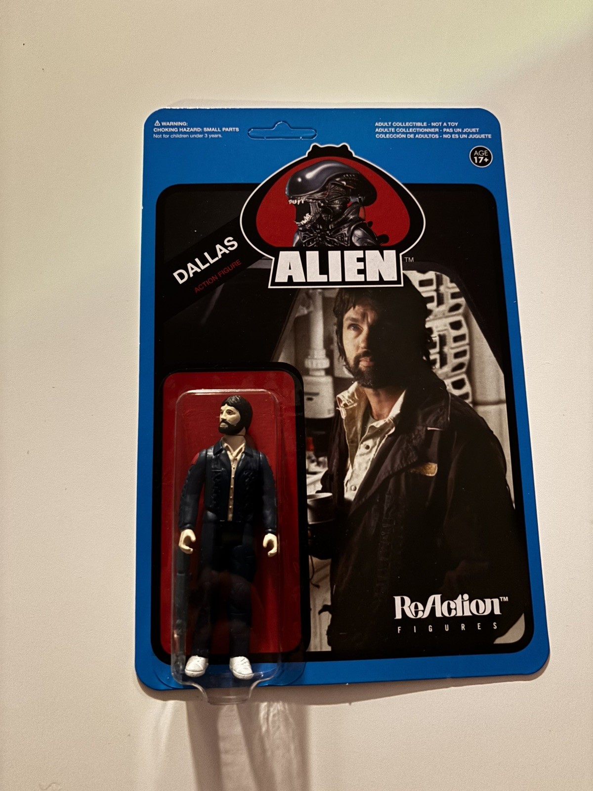 ALIEN – 2013 SDCC Super7/ReAction Early-Bird Action Figure Set and envelope