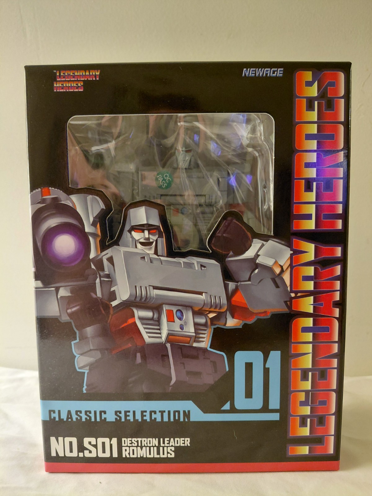 Newage Legendary Heroes Classic S01EX DESTRON LEADER ROMULUS (Megatron)