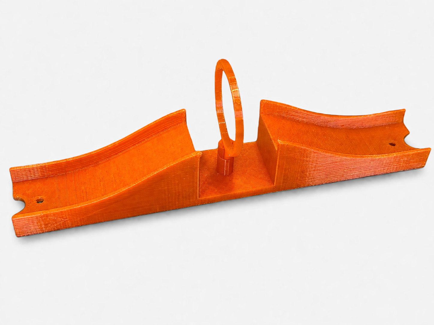 Hot Wheels Ski Jump Single Track 3D Printed Ramp Launcher Toy Track Accessory