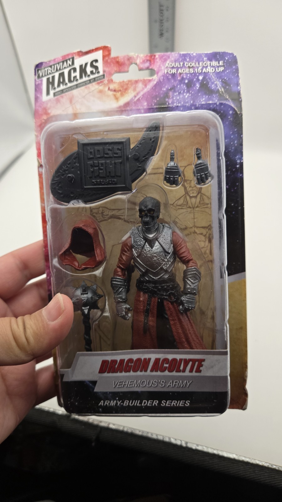 Vitruvian Hacks Dragon Acolyte Vehemous&rsquo;s Army Boss Fight H.A.C.K.S. Figure NEW