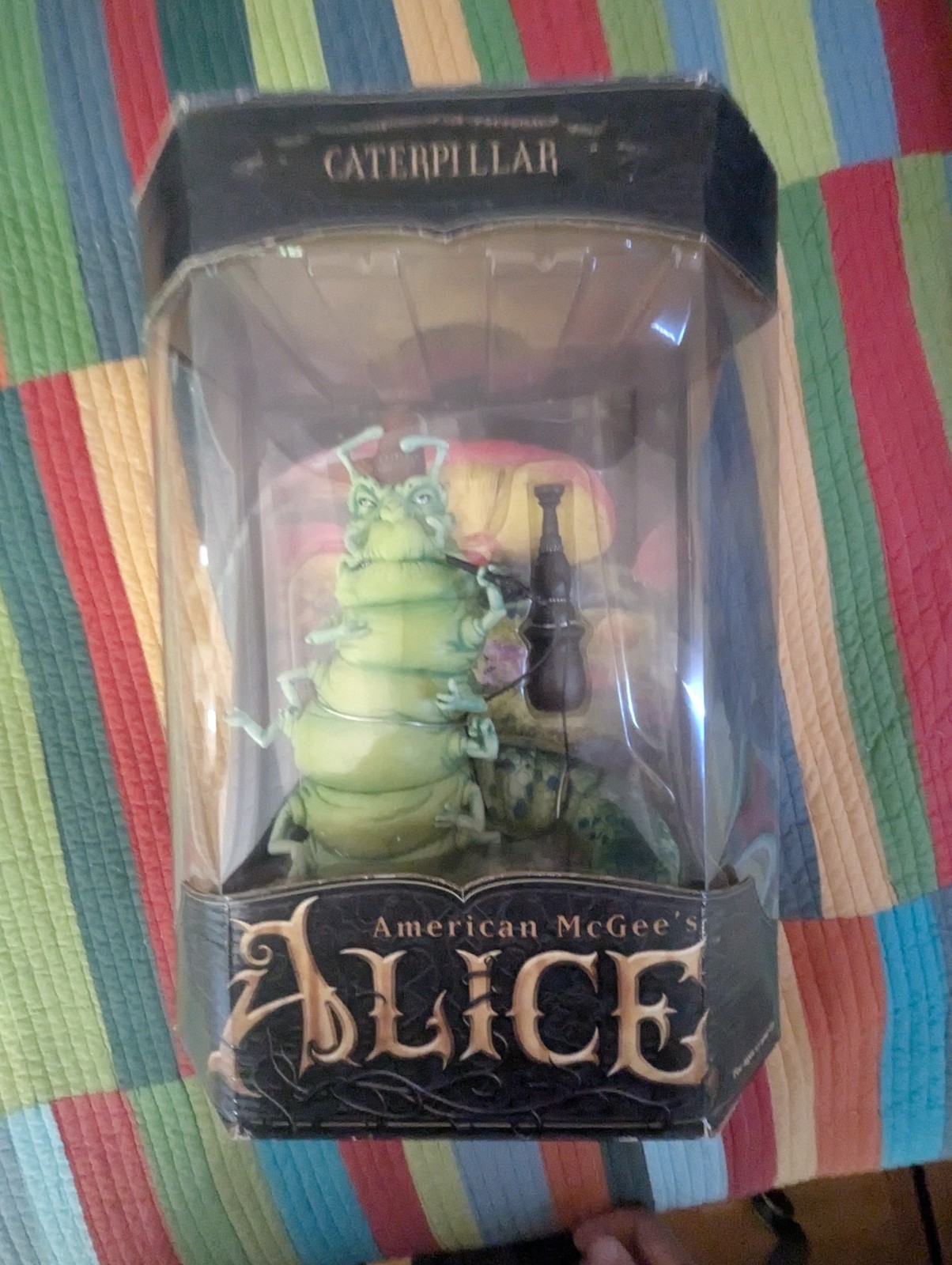 American Mcgee&rsquo;s Alice: Caterpillar 2000 Vintage Figure Sealed In Box
