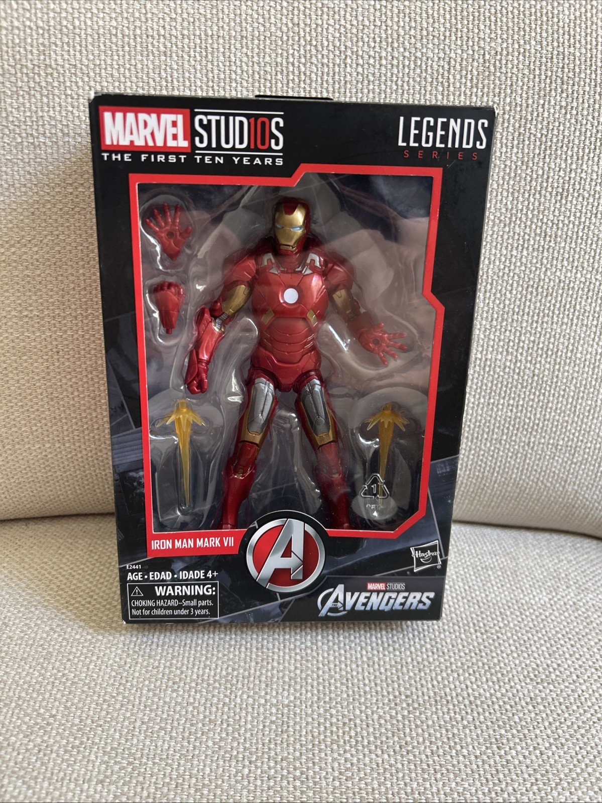 Marvel Legends MCU Studios First Ten Years Iron Man Mark 7 VII 6&Prime; Inch Brand NEW