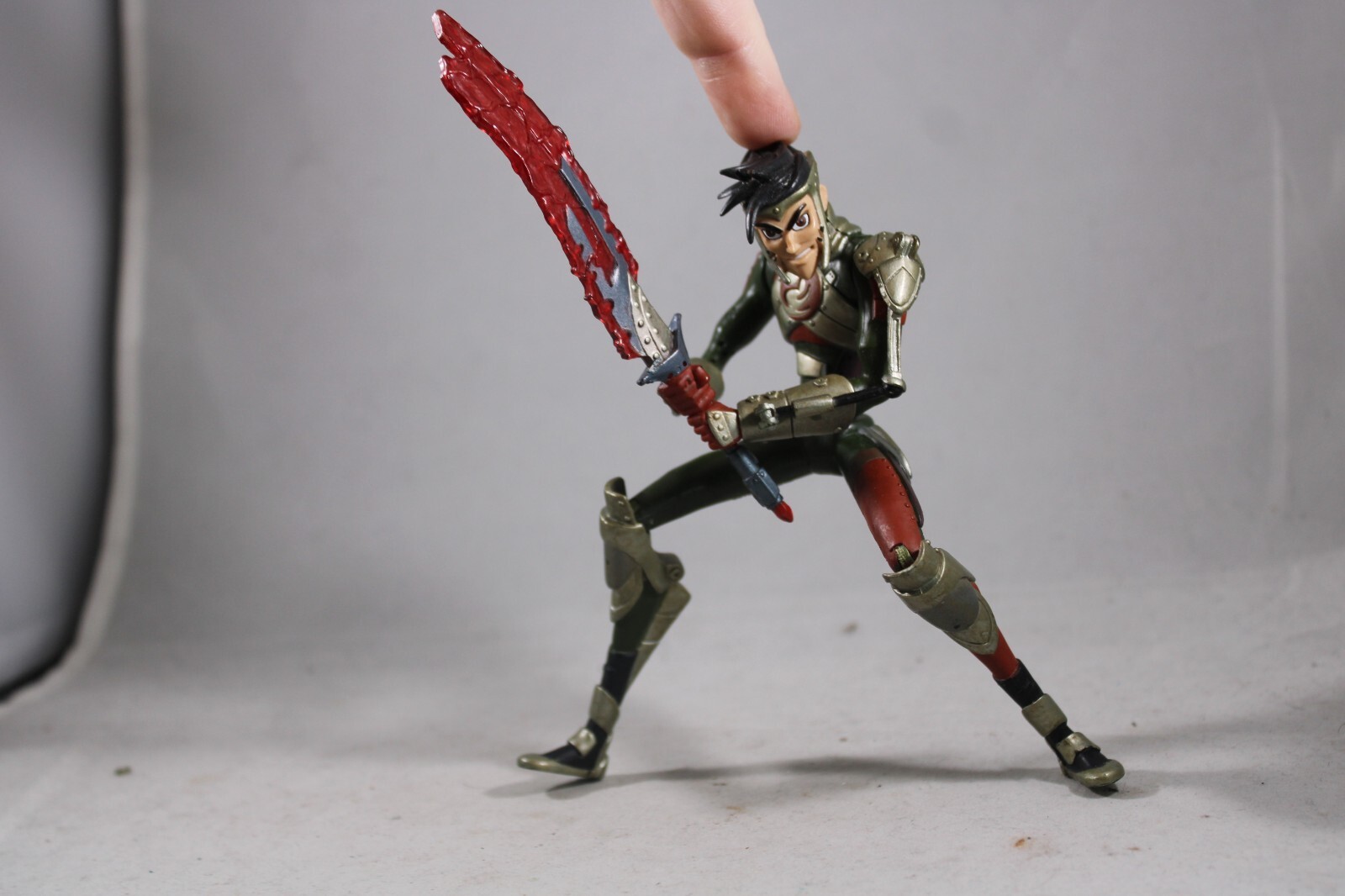 Storm Hawks 6&Prime; Dark Ace Action Figure Spin Master Official Cartoon Toys 2007