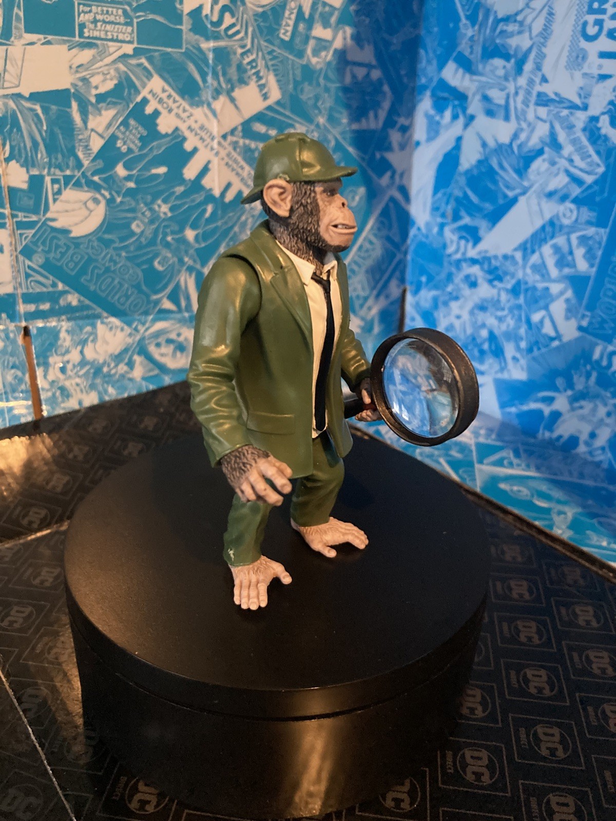 Detective Chimp Comic Style MAGNIFYING GLASS for Action Figures-Custom Fodder