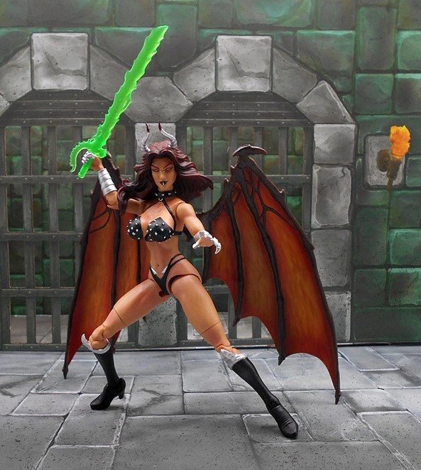 SEXY HELLWITCH 1/12 ACTION FIGURE Executive Replica $30.00 OFF SALE