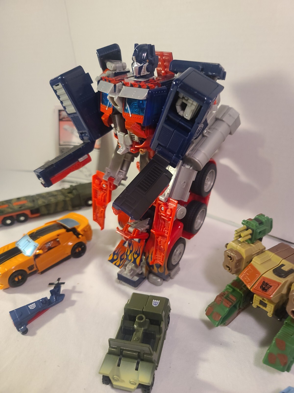 Transformers Lot Various Years Autobots Decepticons – Unsure if Complete