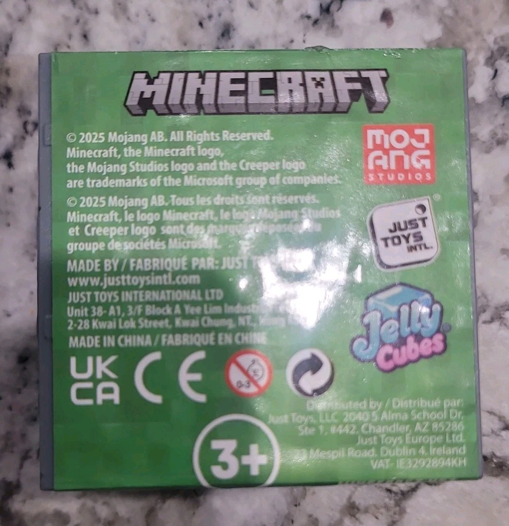 💚💚 Minecraft Jelly Cubes 💚Green 💚 Slime Sensory Fidget Toy 💚💚
