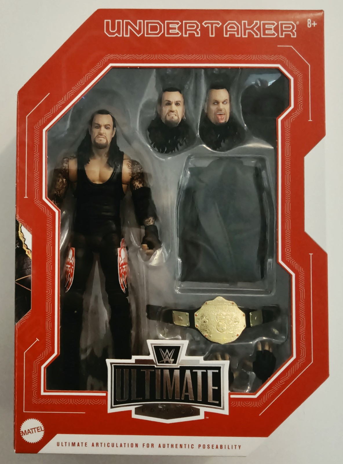 WWE ULTIMATE EDITION LEGENDS UNDERTAKER 7&Prime; ACTION FIGURE FAST SHIPPING