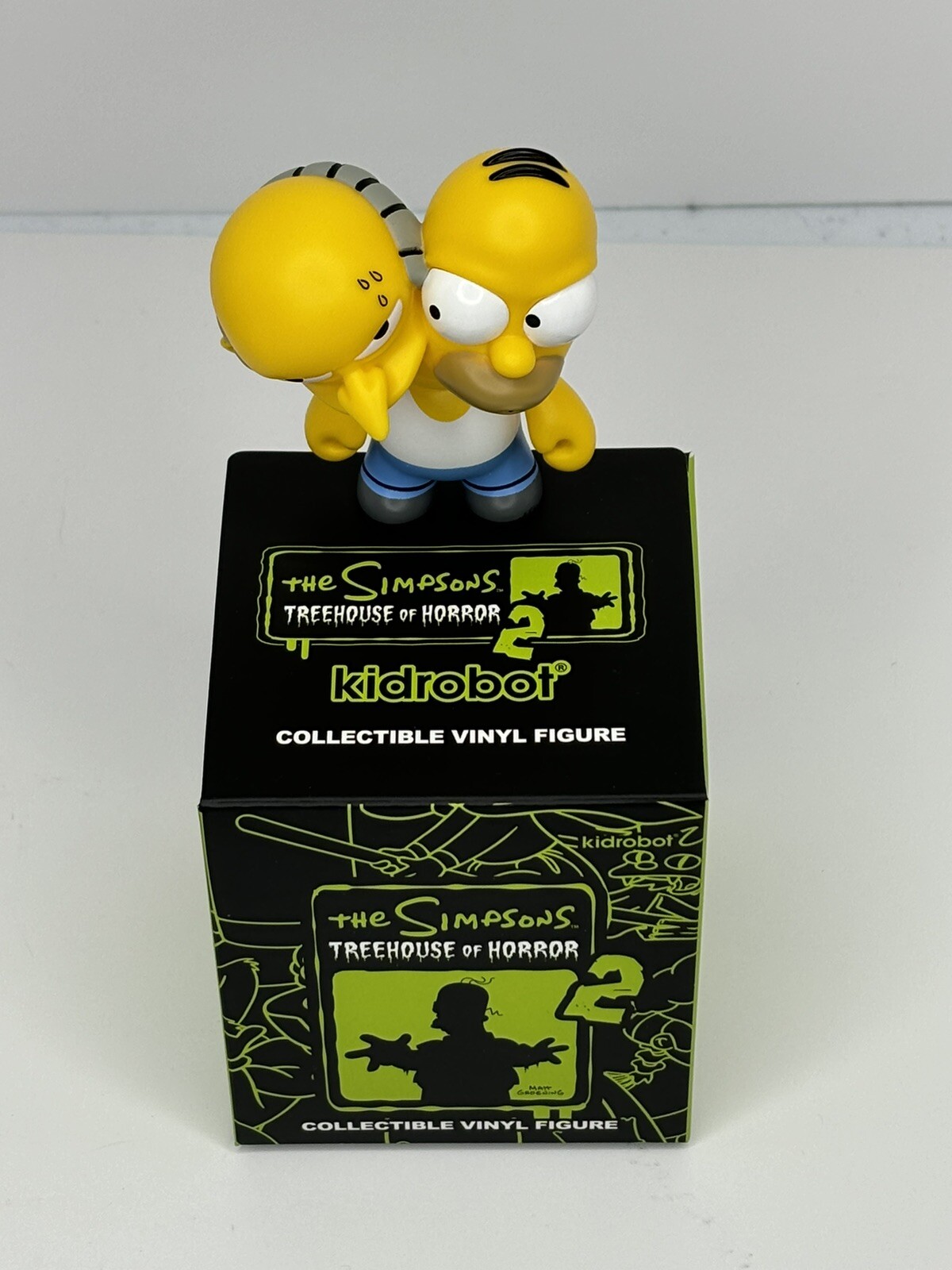 Kidrobot The Simpsons Treehouse Of Horror Series 2 – Homer Berns 3&Prime; Vinyl Figure