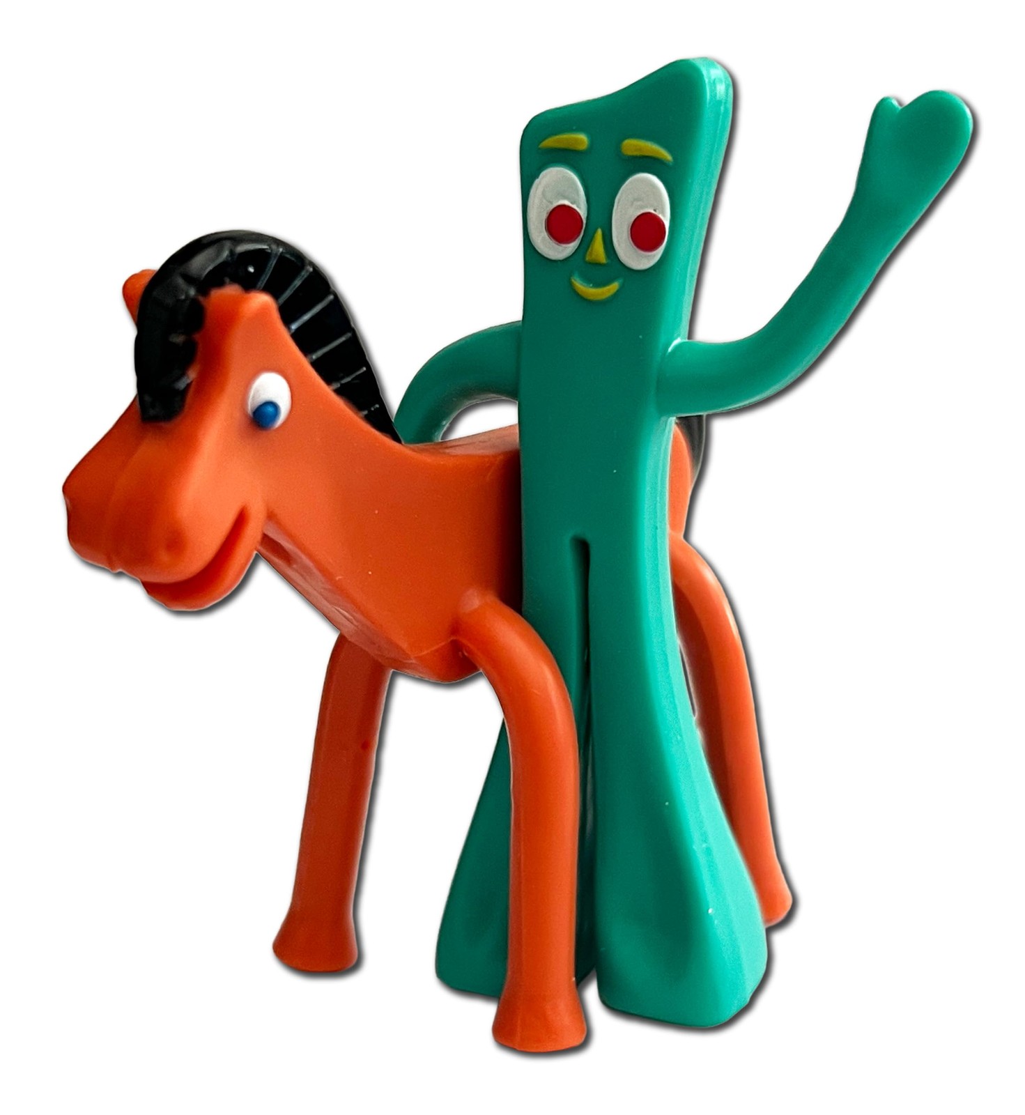 Gumby & Pokey 3&Prime; Mini Bendables & Posable Figure Pair Fun for All Ages 3 and Up